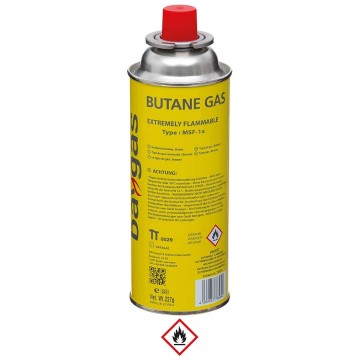 Alpen butaan gas cartridge 220g met ventiel
