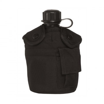 Mil tec veldfles 1l zwart 0